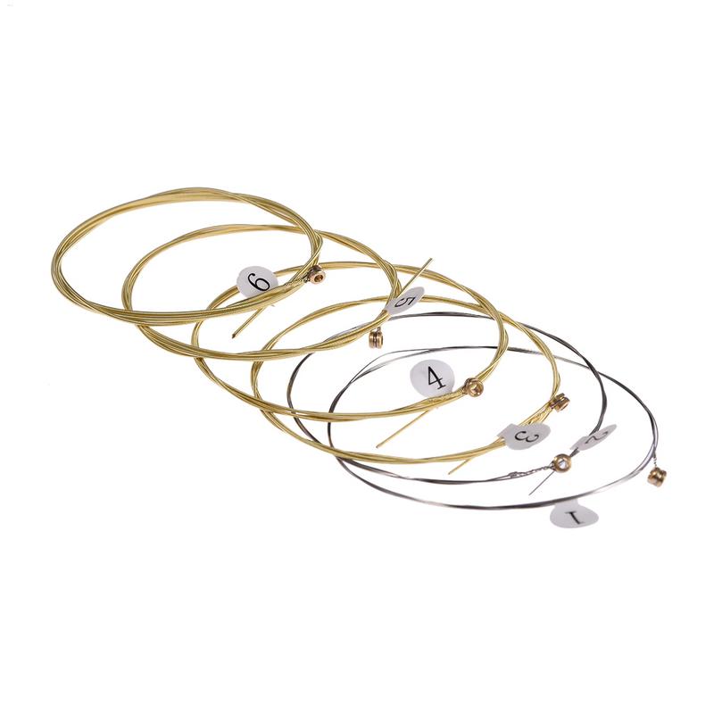 hot sale 6pcs/set Acoustic Gui - مراجعة Musical Instrument Strings وسعره