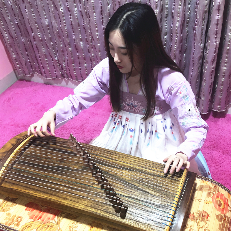 Mini Guzheng Portable Half-Zhe - مراجعة Musical Instrument Zither وسعره