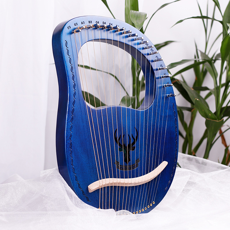 19 string Leia piano small har - مراجعة Musical Instrument Easy To Learn وسعره