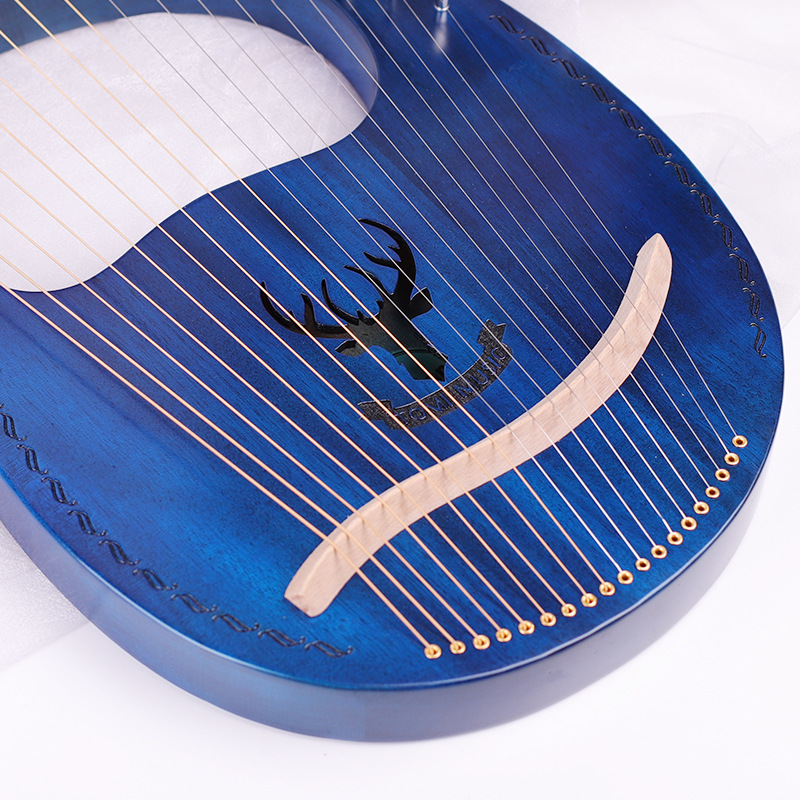 19 string Leia piano small har - مراجعة Musical Instrument Easy To Learn وسعره