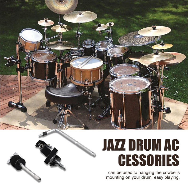 Drum Cowbell Holder Clamp Prof - مراجعة Musical Instrument Repairs وسعره