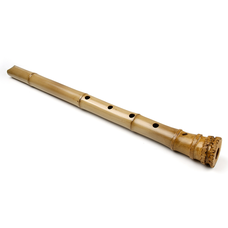 Vertical Bamboo Flute with Sha - مراجعة Shakuhachi Bamboo Flute وسعره