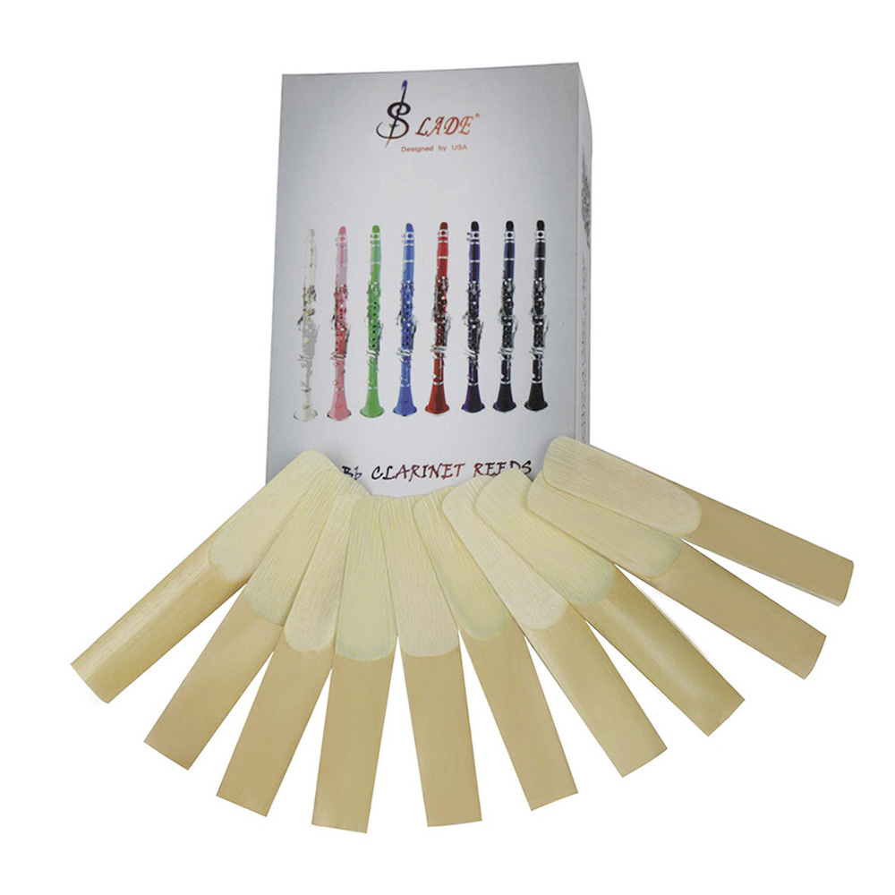 10Pcs/Box Clarinet Reeds Stren - مراجعة Musical Instrument Reed وسعره
