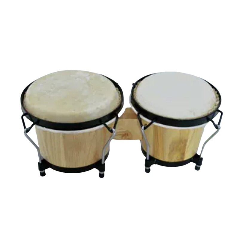 Diameter 7 inches 9 inches one - مراجعة Bongo Drum Set وسعره