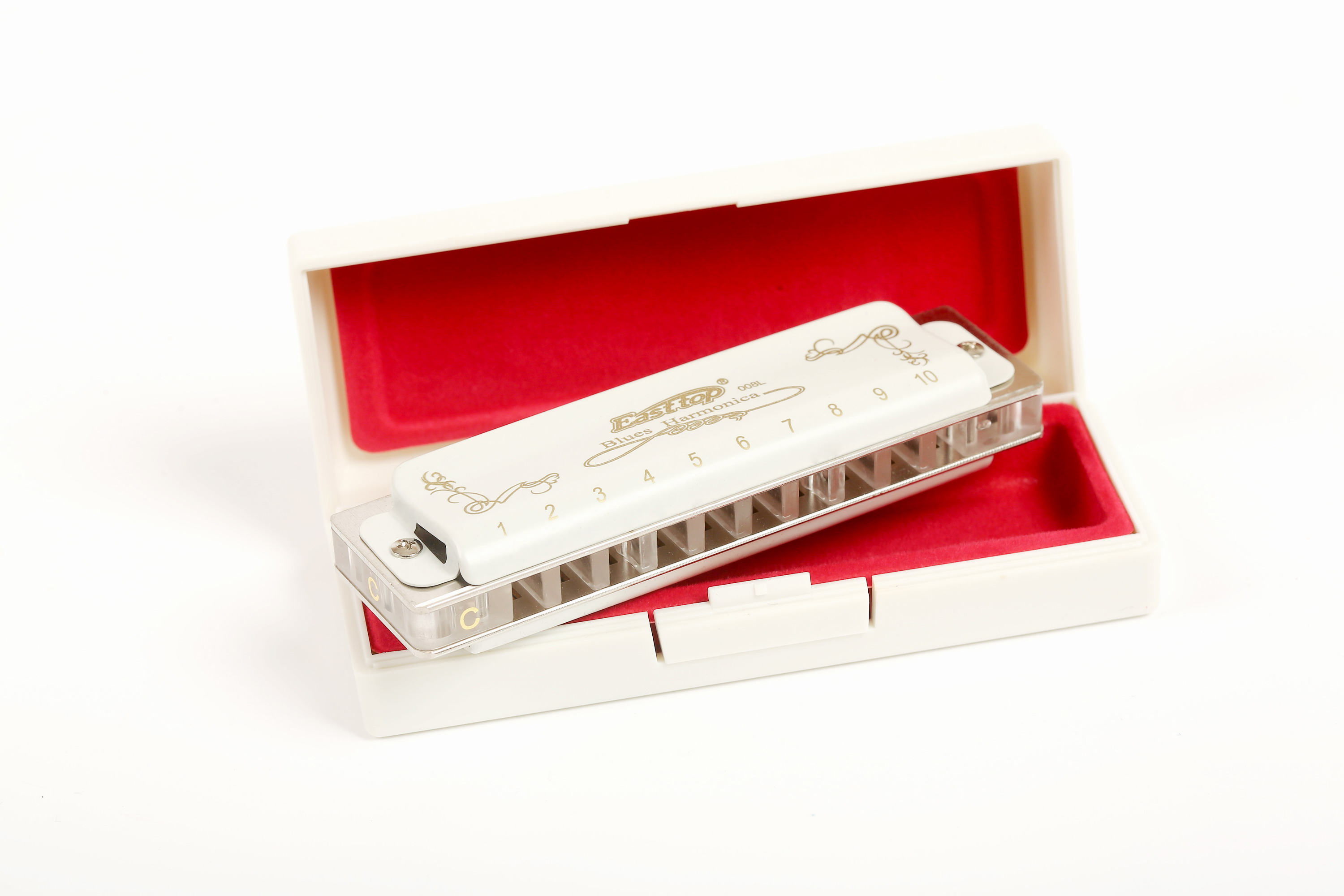 East top 10 hole harmonica pro - مراجعة Musical Instrument Reed وسعره