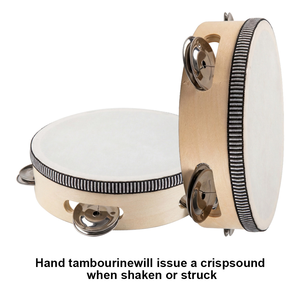 6inch Hand Held Drum Tambourin - مراجعة Musical Instruments Game وسعره