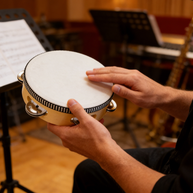 6inch Hand Held Drum Tambourin - مراجعة Musical Instruments Game وسعره