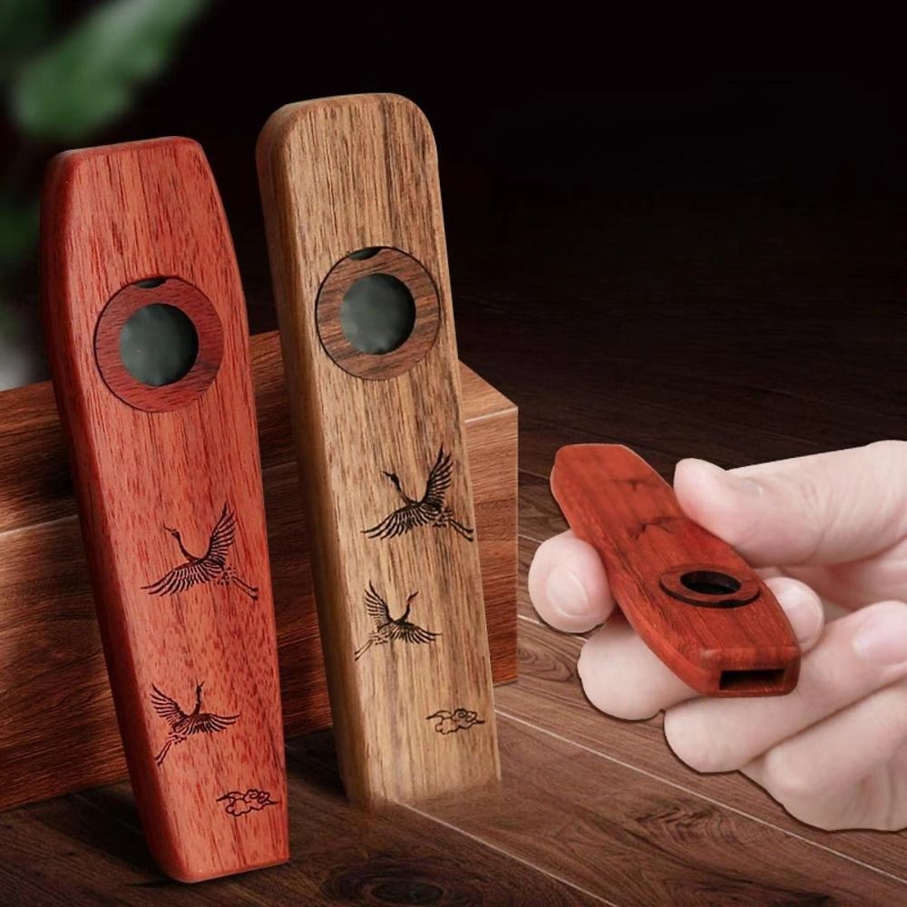 Creative Wooden Kazoo Professi - مراجعة Musical Instrument Easy To Learn وسعره
