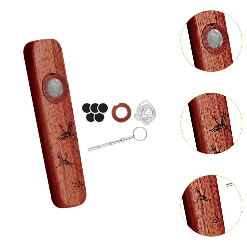 Creative Wooden Kazoo Professi - مراجعة Musical Instrument Easy To Learn وسعره