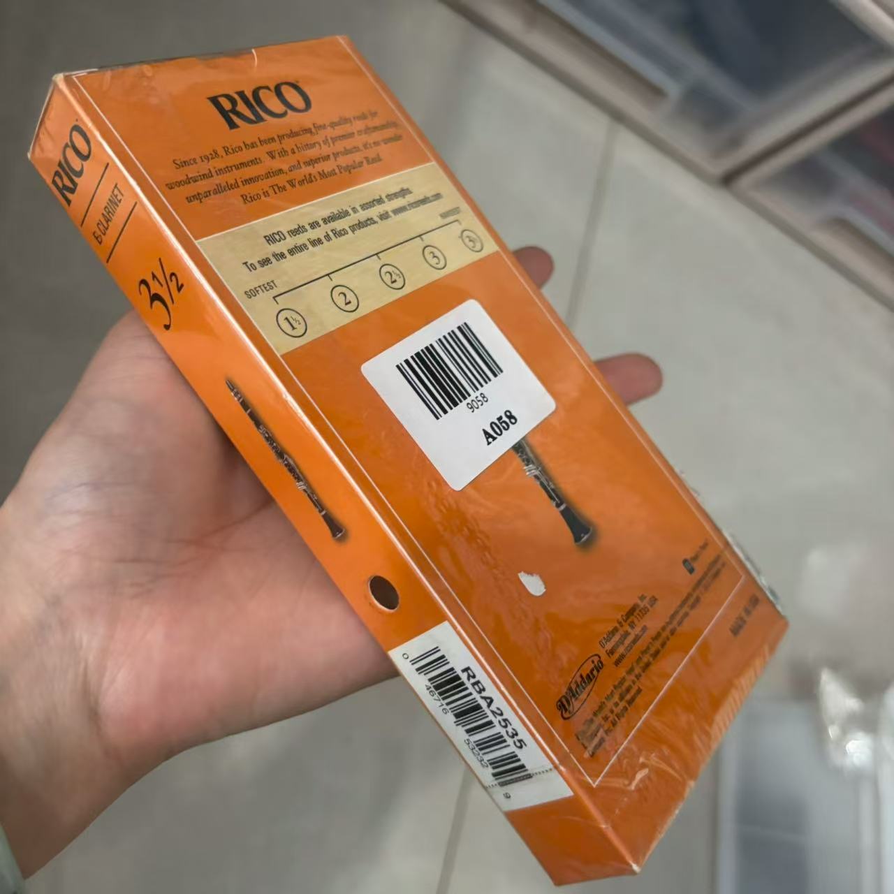 Bb Eb Bass clarinet reeds rico - مراجعة Musical Instrument Reed وسعره