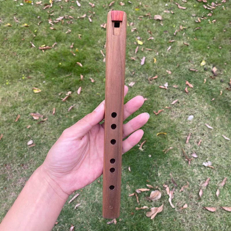 6 Holes Short Flute G Key Wood - مراجعة Wooden Flute Native وسعره