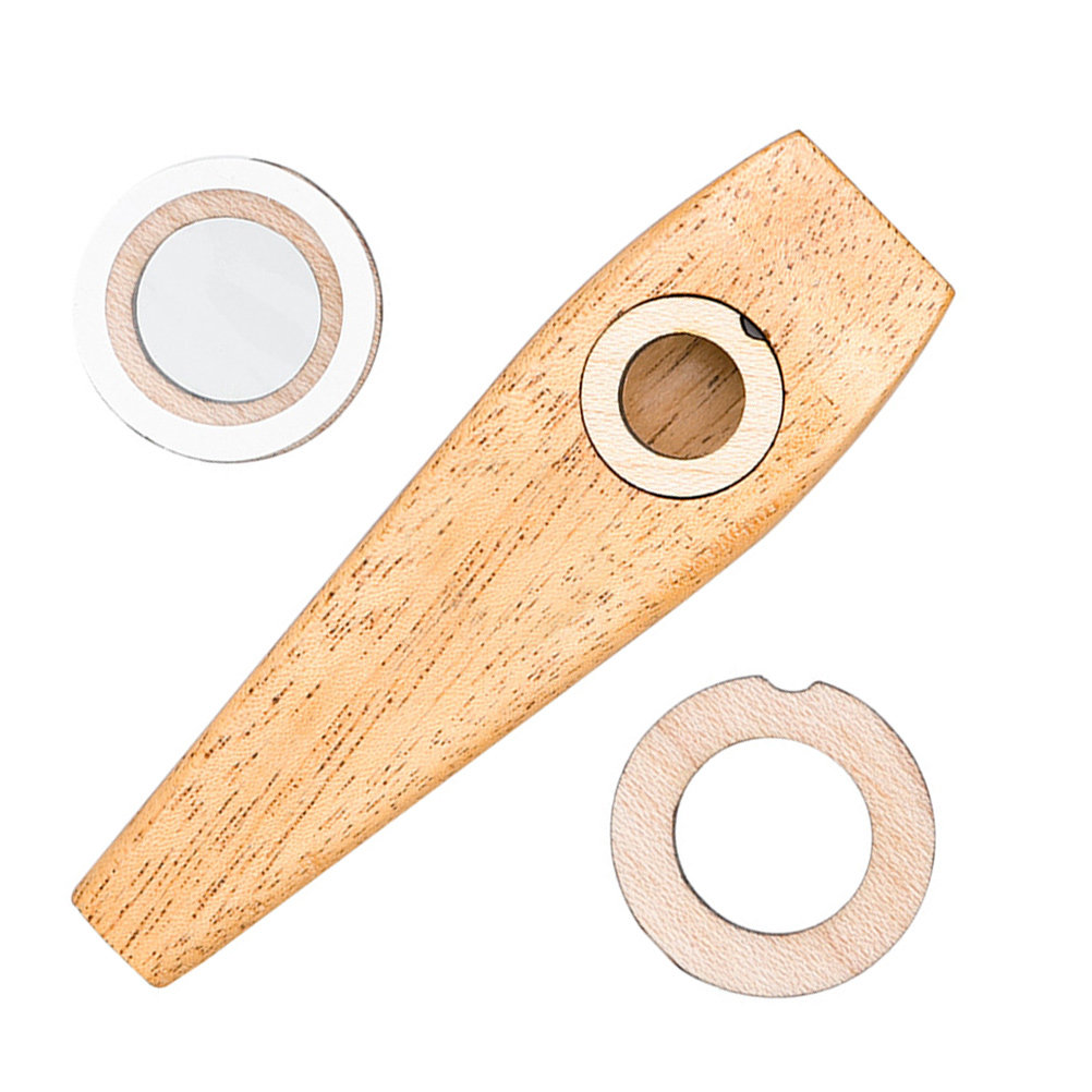 1Set Wooden Kazoo Musical Inst - مراجعة Musical Instrument Easy To Learn وسعره