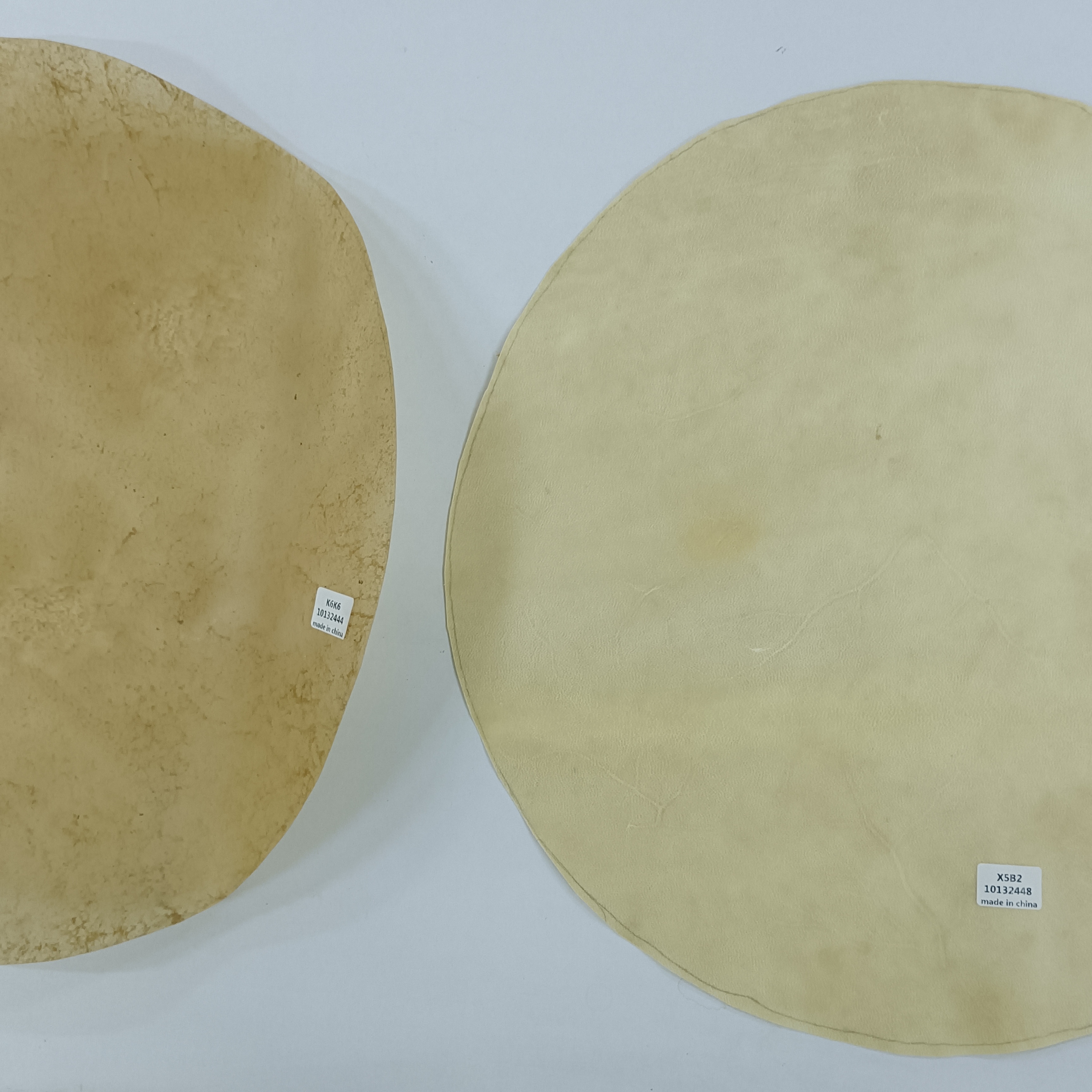 Yibuy Beige Yellow Diameter 30 - مراجعة Bongo Drum Set وسعره