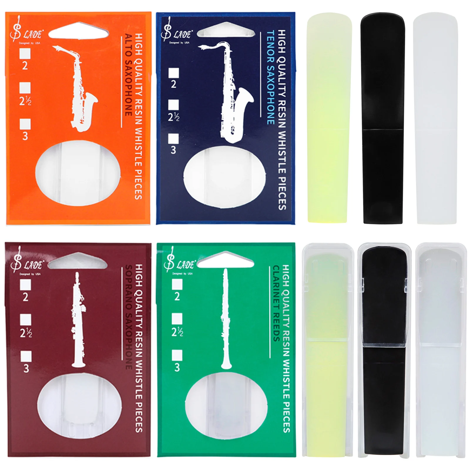 SLADE 2.5 Saxophone Resin Reed - مراجعة Musical Instrument Reed وسعره