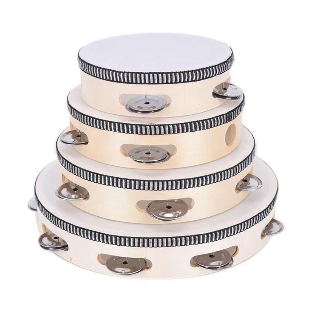 4/6/8/10 Inch Hand Held Drum W - مراجعة Musical Instrument Types وسعره