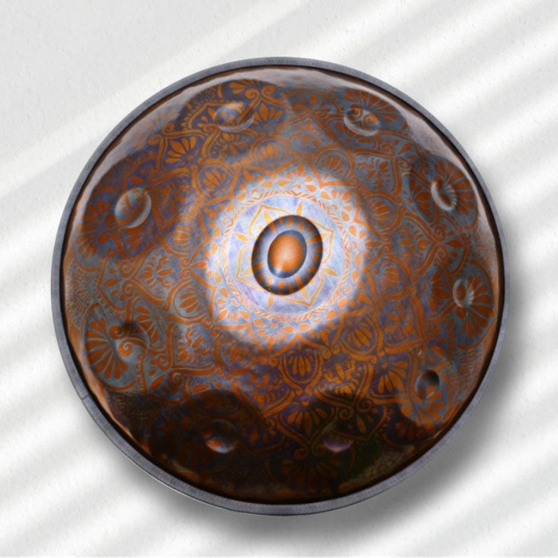 9 Tone Meditation HandPan 10 T - مراجعة Musical Instrument Types وسعره