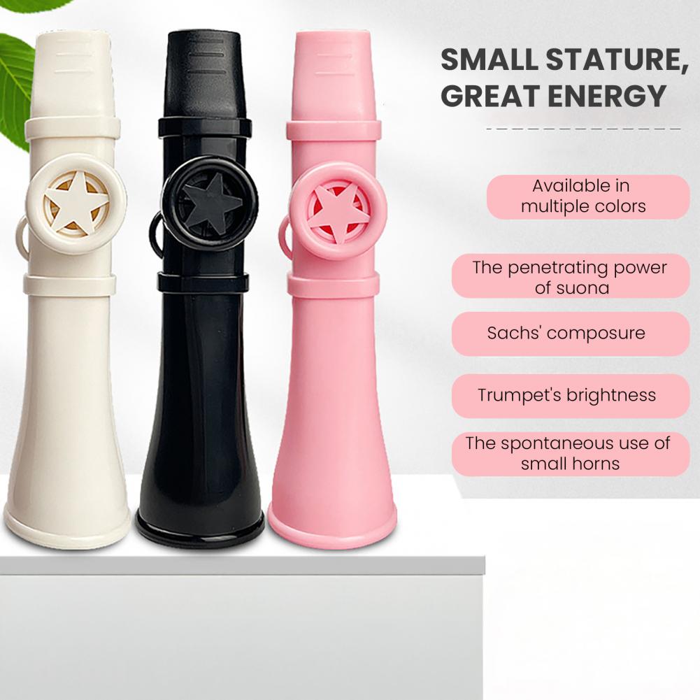 13.5cm Plastic Kazoo With Lany - مراجعة Musical Instrument Easy To Learn وسعره